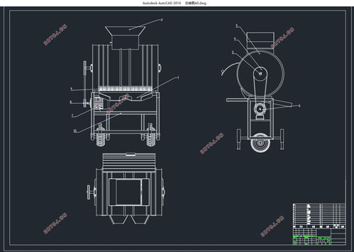 家用玉米脱粒机的结构设计与CAD实现